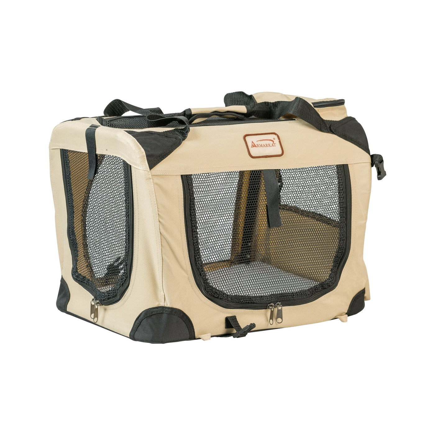 Pet Carrier Beige, PC201B, Multiple Pockets