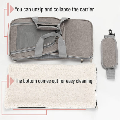 - Pet Carrier, Cat Carrier, Dog Carrier, Cat Bag Carrier, Cat Travel Carrier