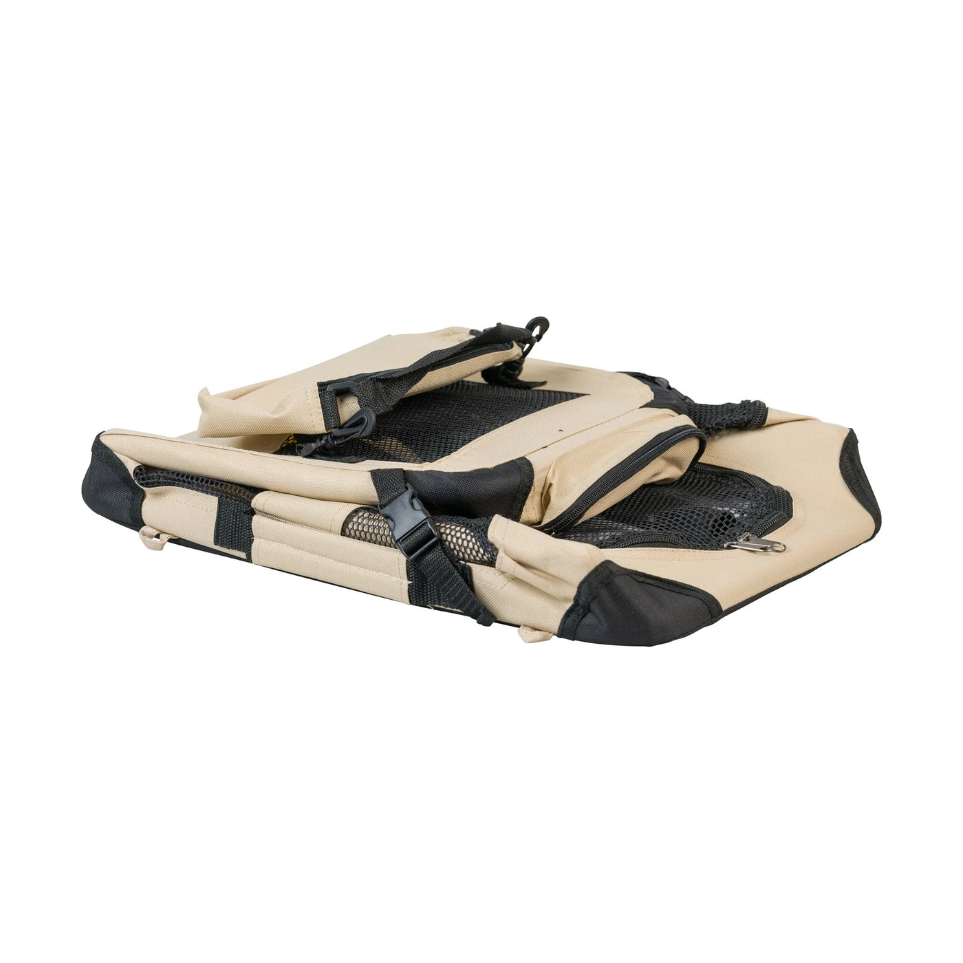 Pet Carrier Beige, PC201B, Multiple Pockets