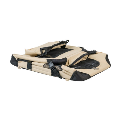 Pet Carrier Beige, PC201B, Multiple Pockets